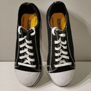 Dakota Steel Toe Low Top Canvas Sneakers shoes